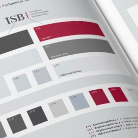 Investitions- und Strukturbank Rheinland-Pfalz (ISB) – Corporate-Design-Manual – Typo (Detailansicht)